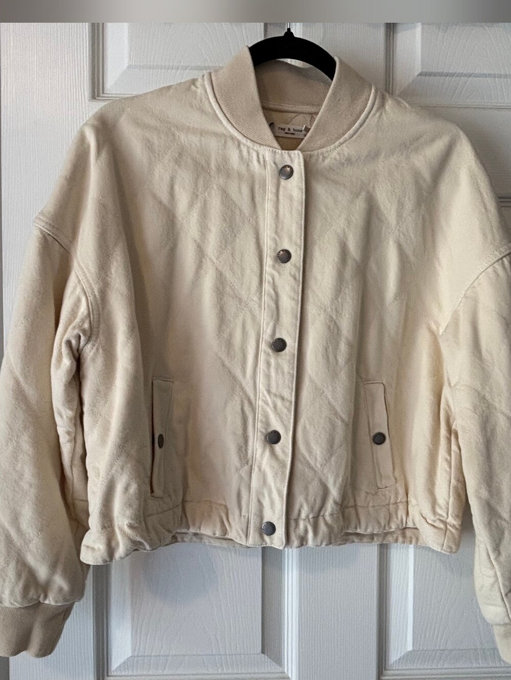 NWT Rag & Bone Quilted Cropped Jacket XS